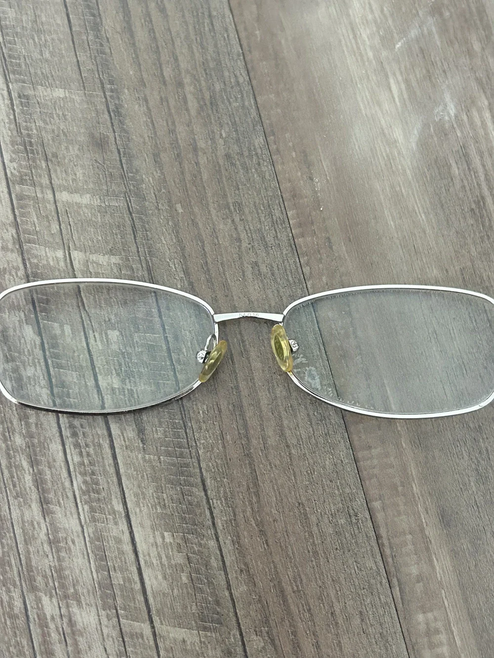 Tiffany TF 1074B 6071 Eyeglasses Glasses Silver Shimmery Black 54-16-135 No Case